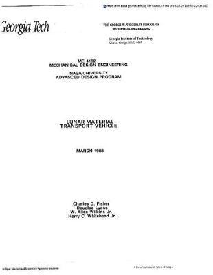 Lunar Material Transport Vehicle