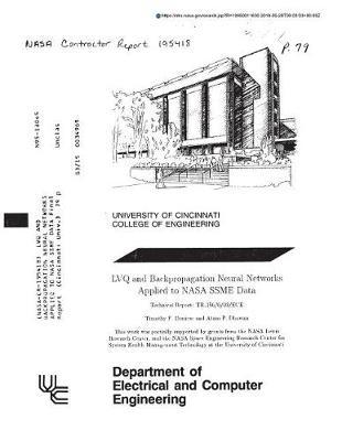 Lvq and Backpropagation Neural Networks Applied to NASA Ssme Data