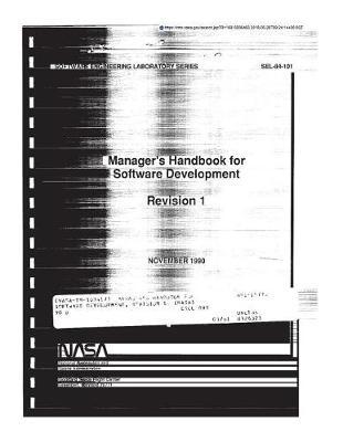 Manager's Handbook for Software Development, Revision 1
