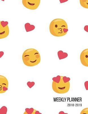 Weekly Planner 2018-2019: Emoji 18-Month Planner -- July 2018 - Dec 2019 Weekly View -- To-Do Lists + Much More