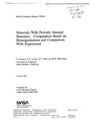 Materials with Periodic Internal Structure: Computation Based on Homogenization and Comparison with Experiment
