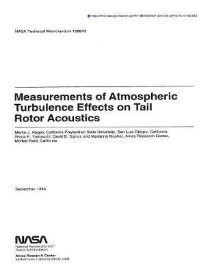 Measurements of Atmospheric Turbulence Effects on Tail Rotor Acoustics