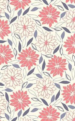 Coral And Purples Floral - Lined Notebook with Margins - 5x8: 101 Pages, 5 x 8, College Ruled, Journal, Soft Cover