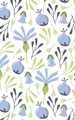 Cornflower Blue Botanic - Lined Notebook with Margins - 5x8: 101 Pages, 5 X 8, College Ruled, Journal, Soft Cover