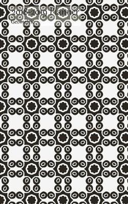 2018-2019 Planner Geometric: Small 2 Year Bi Weekly 2018-19 Organizer With Yearly, Monthly and Address Pages And Classic Tiles Cover