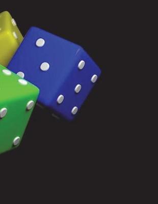 Dice Notebook Large Size 8.5 x 11 Ruled 150 Pages