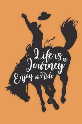 Life Is a Journey Enjoy the Ride Journal: Horses Blank Notebook - Journal Composition Book Blank (Unruled) Paper for Drawing Writing Journaling Notes & Lettering - Small (6 X 9) Matte Softcover