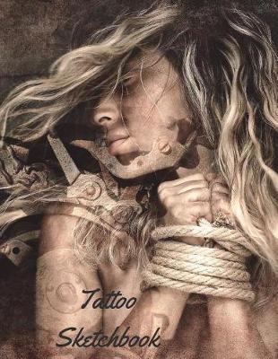 Tattoo Sketchbook: 200 Blank Page 8.5 x 11 Sketch Book Ideas - Artists Drawing Design Note Pad - Reference Book Doodle Journal Picture Diary