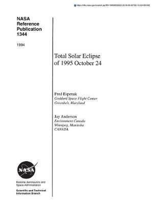 Total Solar Eclipse of 1995 October 24