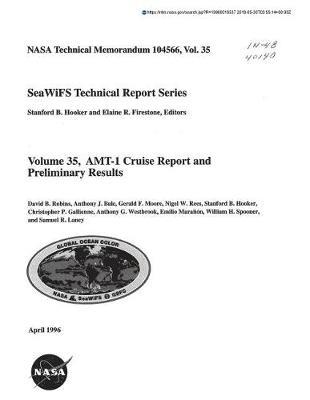 Volume 35, Amt-1 Cruise Report and Preliminary Results