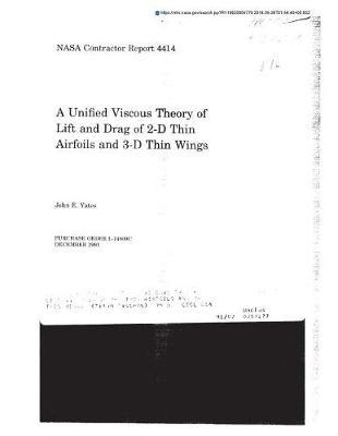 A Unified Viscous Theory of Lift and Drag of 2-D Thin Airfoils and 3-D Thin Wings