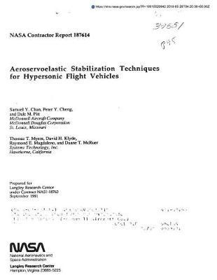 Aeroservoelastic Stabilization Techniques for Hypersonic Flight Vehicles