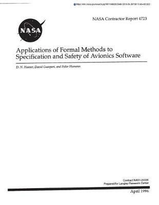 Applications of Formal Methods to Specification and Safety of Avionics Software