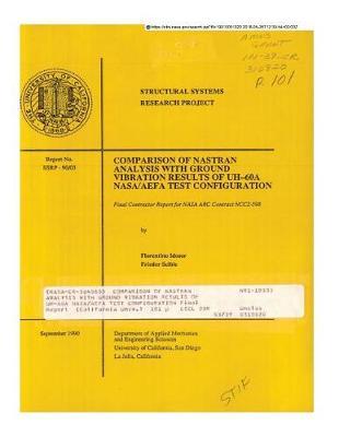 Comparison of Nastran Analysis with Ground Vibration Results of Uh-60a Nasa/Aefa Test Configuration