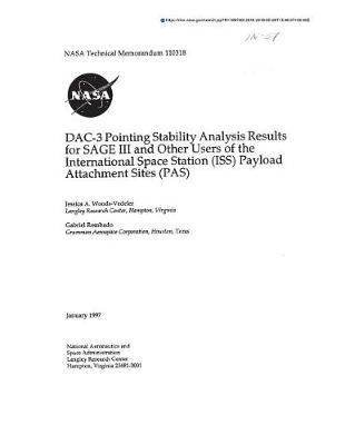Dac-3 Pointing Stability Analysis Results for Sage 3 and Other Users of the International Space Station (Iss) Payload Attachment Sites (Pas)