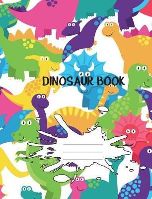 Dinosaur Book: Handwriting Practice Book For Kids Awesome Dinosaur Penmanship Book For Boys And Girls Pre-K- 3rd Grade Double Lines With Dotted Line In The Middle 100 Pages 7.44 X 9.69 Back To School Supplies Blank Lined Handwriting Paper Dino Vol 3