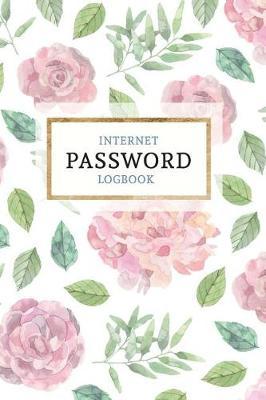 Internet Password Logbook: Keep Your Passwords Organized in Style - Password Logbook, Password Keeper, Online Organizer Floral Design
