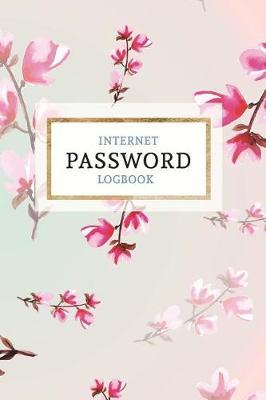 Internet Password Logbook: Keep Your Passwords Organized in Style - Password Logbook, Password Keeper, Online Organizer Floral Design