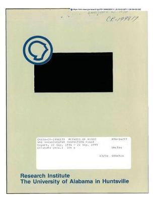 Methods of Video and Shearography Inspection