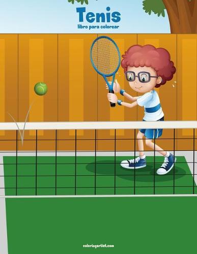 Tenis libro para colorear 1