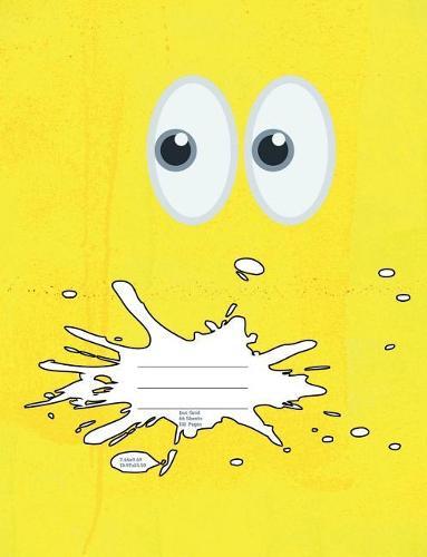 Googly Eyes Composition Notebook: Dot grid paper 7.44x9.69 66 sheet 132 page book for the young at heart or boys and girls who enjoy emoticons and the color yellow