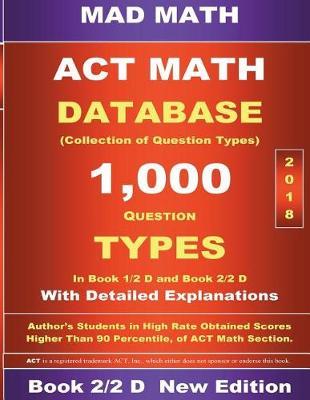 2018 ACT Math Database 2-2 D