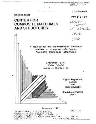 A Method for the Geometrically Nonlinear Analysis of Compressively Loaded Prismatic Composite Structures