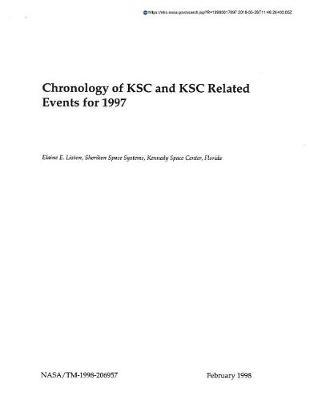 Chronology of Ksc and Ksc Related Events for 1997