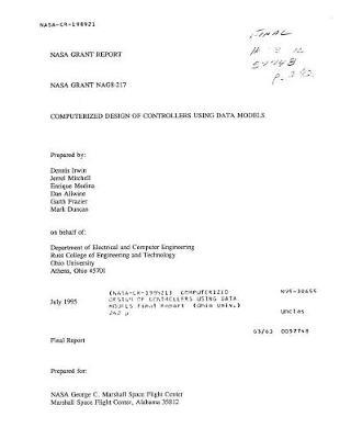 Computerized Design of Controllers Using Data Models