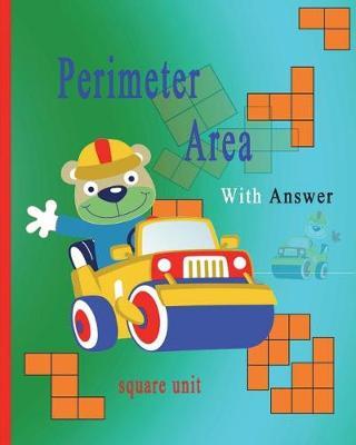 Basic Perimeter and Area of a Shape Square Units Brick Block: Need Counting Skill Before Using