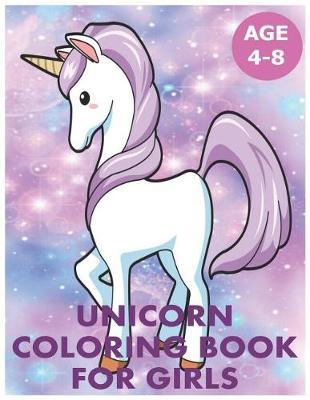 Unicorn Coloring Book for Girls: Cute Unicorn Coloring Book for Kids