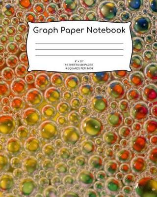 Graph Paper Notebook: Multi-Color Abstract Design