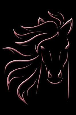 Journal: Beautiful Horse Head Design Cover, Blank Lined Journal, Diary, Composition Book - 140 Pages - 6 X 9 Size