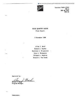 Fluid Quantity Gaging