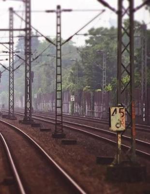 Railway Notebook Journal Diary Composition Book Large Size 150 Ruled Pages: For School, Office or Home Softcover Great Gift