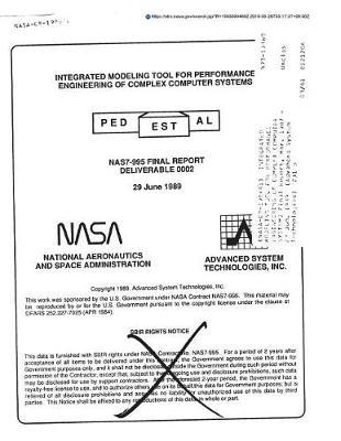 Integrated Modeling Tool for Performance Engineering of Complex Computer Systems