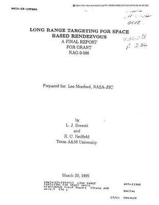 Long Range Targeting for Space Based Rendezvous
