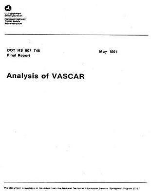 Analysis of Vascar: Final Report.