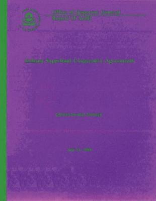 Indiana Superfund Cooperative Agreements: Report of Audit