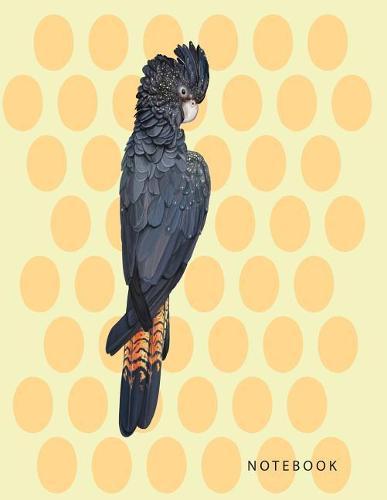 Notebook: Bird on yellow cover and Dot Graph Line Sketch pages, Extra large (8.5 x 11) inches, 110 pages, White paper, Sketch, Draw and Paint