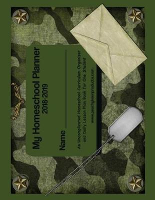 My Homeschool Planner 2018-2019: Crayon Print Flexible and Interactive Homeschooling Lesson Plan Book for One Student