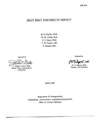 Seat Belt Injuries in Impact