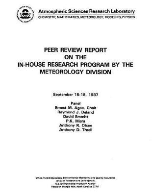 Peer Review Report on the In-House Research Program by the Meteorology Division