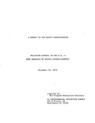 Pollution Control in the U.S. -- Some Examples of Recent Accomplishments