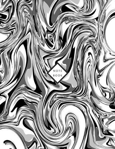 Notebook: Marble cover and Dot Graph Line Sketch pages, Extra large (8.5 x 11) inches, 110 pages, White paper, Sketch, Draw and Paint