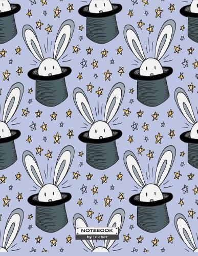 Notebook: Magic hat on purple cover and Dot Graph Line Sketch pages, Extra large (8.5 x 11) inches, 110 pages, White paper, Sketch, Draw and Paint