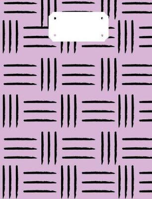 Purple Tribal Composition Notebook: Back To School Supplies; Wide Ruled Primary Book