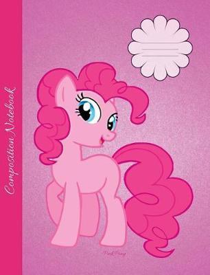 Pink Pony Composition Notebook: Graph Paper Book to write in for school, take notes, for girls and women, cute Cartoon Style Horse Cover