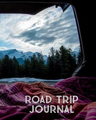 Road Trip Journal: Lake View Camper RV Motorhome Van Travel Notebook 100 Pages 8x10 Ruled Lined Paper