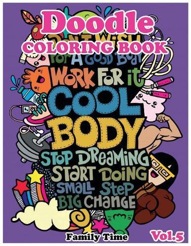 Doodle Coloring Books: Adult Coloring Book with Fun, Easy, and Relaxing Coloring Pages (Dover Coloring Books)(Volume 5)